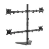 LCD-teline SBOX LCD-F048-2 17–32 tuuman näytöille, tukee 4×9 kg, VESA 100×100