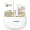 Kuulokkeet CANYON HEXAGON 7 TWS ANC+ENC langaton lataus valkoinen beige