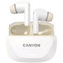 Kuulokkeet CANYON HEXAGON 7 TWS ANC+ENC langaton lataus valkoinen beige
