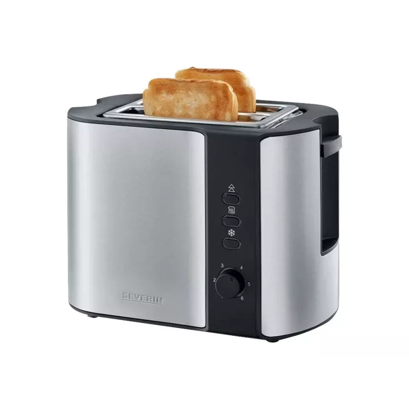 Severin 2589 2 viipaletta 800 W musta, ruostumaton teräs