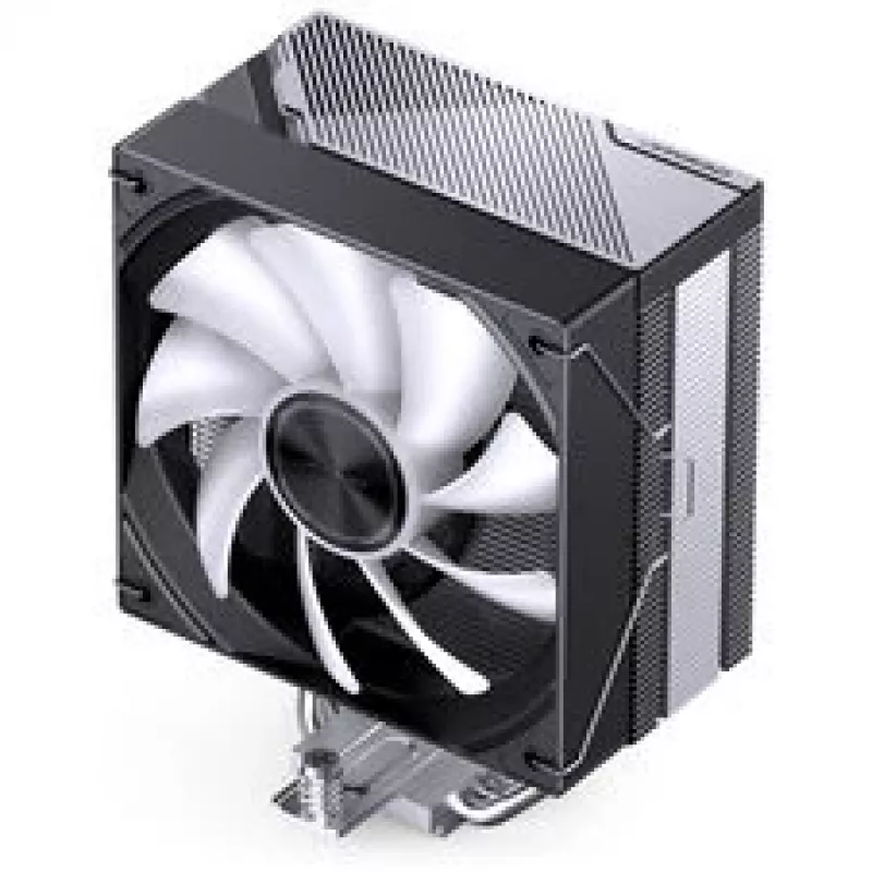 CPU-jäähdytin Jonsbo CA40 musta ARGB, 120 mm PWM-tuuletin, 225 W TDP, musta