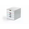Durable VARICOLOR MIX 4 SAFE harmaa muovi 4 vetolaatikkoa