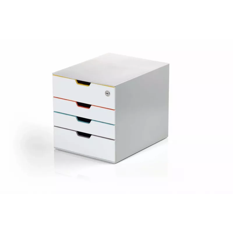 Durable VARICOLOR MIX 4 SAFE harmaa muovi 4 vetolaatikkoa