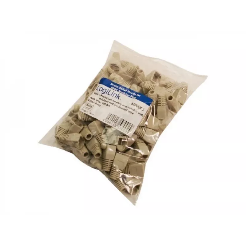 Kaapeliläpivienti LOGILINK MP0005 RJ-45-liittimelle, harmaa