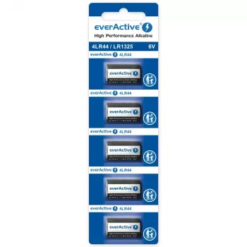 Alkali-nappikennot everActive LR44 1,5 V – 5 kpl:n pakkaus