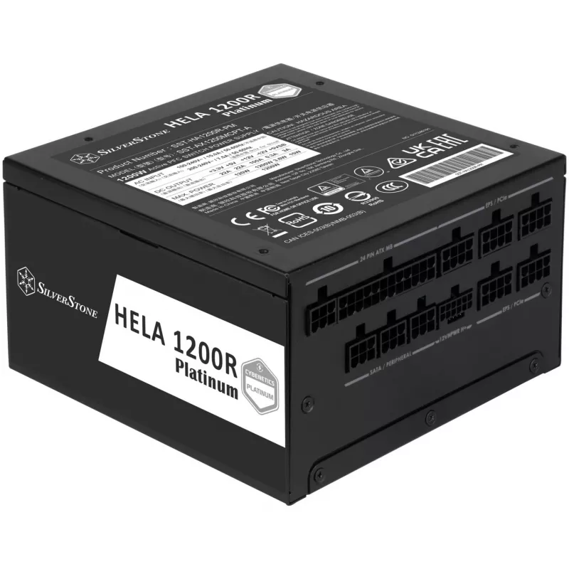 e HELA 1200R Platinum - virtalähde - Cybenetics Platinum PCIe 5.0 täysin modulaarinen (SST-HA1200R-PM)