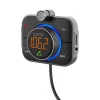 FM-lähetin SAVIO TR-14 Bluetooth USB, FM 87,6–107,9 MHz, MicroSD, USB-C, 12 V autovirtalähde