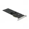 PCI Express x2 -kortti DeLOCK 90433 4 x SATA HDD SSD RAID