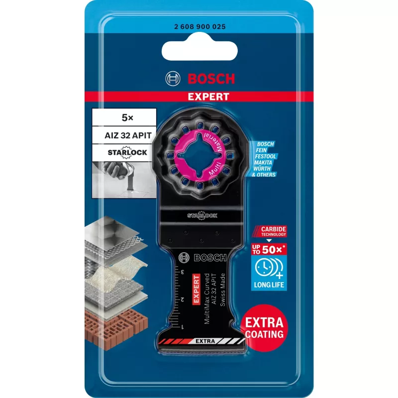 Bosch 2 608 900 025 monitoimityökalun lisäosa upotusleikkuuterä