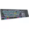 Logickeyboard LKB-RESB-TM-UK Office Bluetooth QWERTY -näppäimistö harmaa titanium