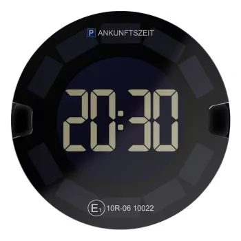 Elektroninen pysäköintikiekko OOONO P-Disc No3 musta kosketusohjaus
