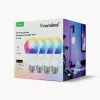 Nanoleaf Essentials Matter Smart A60 LED-lamppu, E27, 9 W, 900 lm, 2700-6500 K RGBCW, 4 kpl:n pakkaus