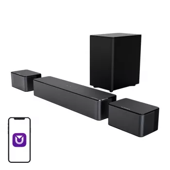 Soundbar Ultimea Poseidon D50 – malli U2500, kompakti kotiaudiokaiutin TV:lle ja musiikille