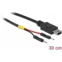 USB-kaapeli DeLOCK 85414 Mini-USB B 0,3 m musta