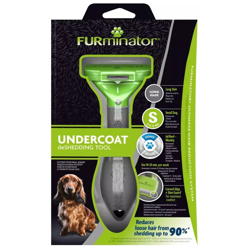 FURminator deShedding kampa S pitkäkarvaisille koirille