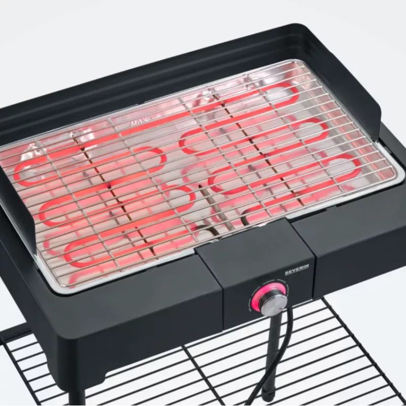 Severin PG8566 grilli sähkö musta 2200 W (PG8566)