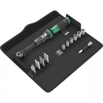 Momenttiavain Click-Torque 1/4'' 2,5-25 Nm 20 osaa