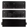 Palvelin Akasa Pascal TN Rack musta