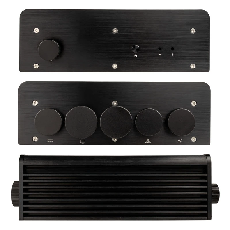 Palvelin Akasa Pascal TN Rack musta