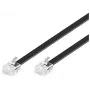 Puhelinkaapeli Microconnect MPK102S RJ-11 RJ-11 2 m musta