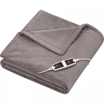 Beurer HD 150 XXL Cosy Taupe lämpöhuopa, 200 x 150 cm