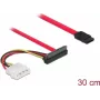 SATA-kaapeli DeLOCK 86078 0,5 m SATA 7-nap SATA 22-nap Molex
