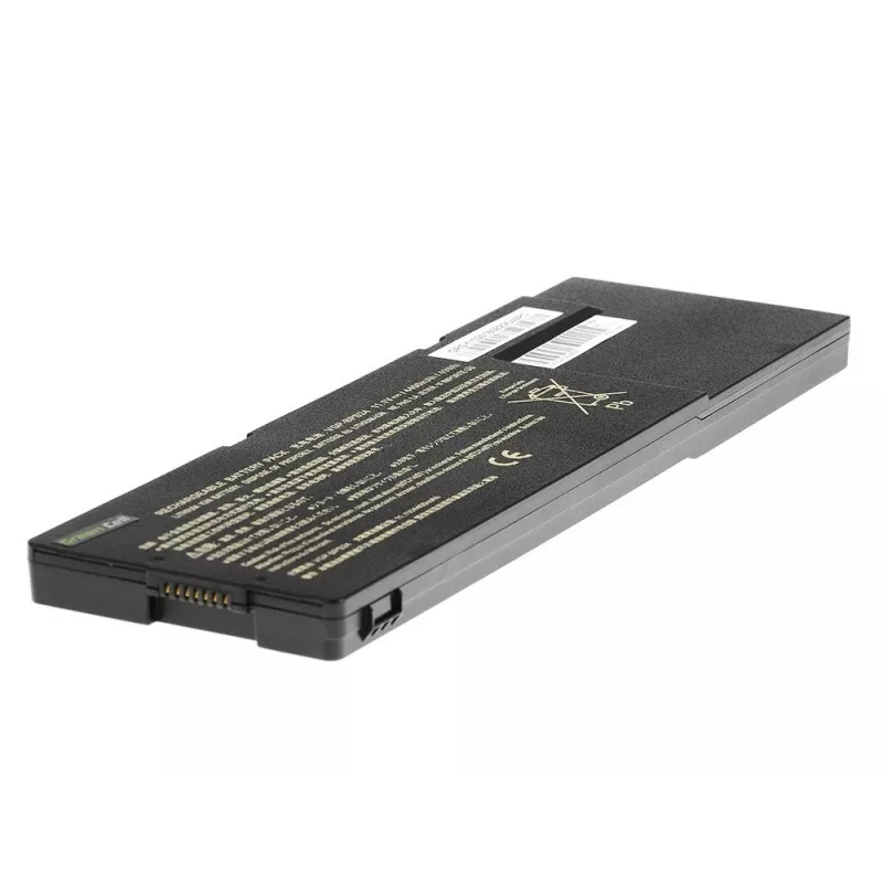 Green Cell SY13 kannettavan tietokoneen akku (VGP-BPS24 VGP-BPL24) Sony VAIO S SVS13 PCG-41214M PCG-41215L -malleille, 11,1 V 4200 mAh, 6 kennoa, musta