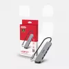 USB-C-keskitin Unitek 7in1 alumiini PD 100W 5 Gbps — moniporttinen sovitin Power Delivery -tuella