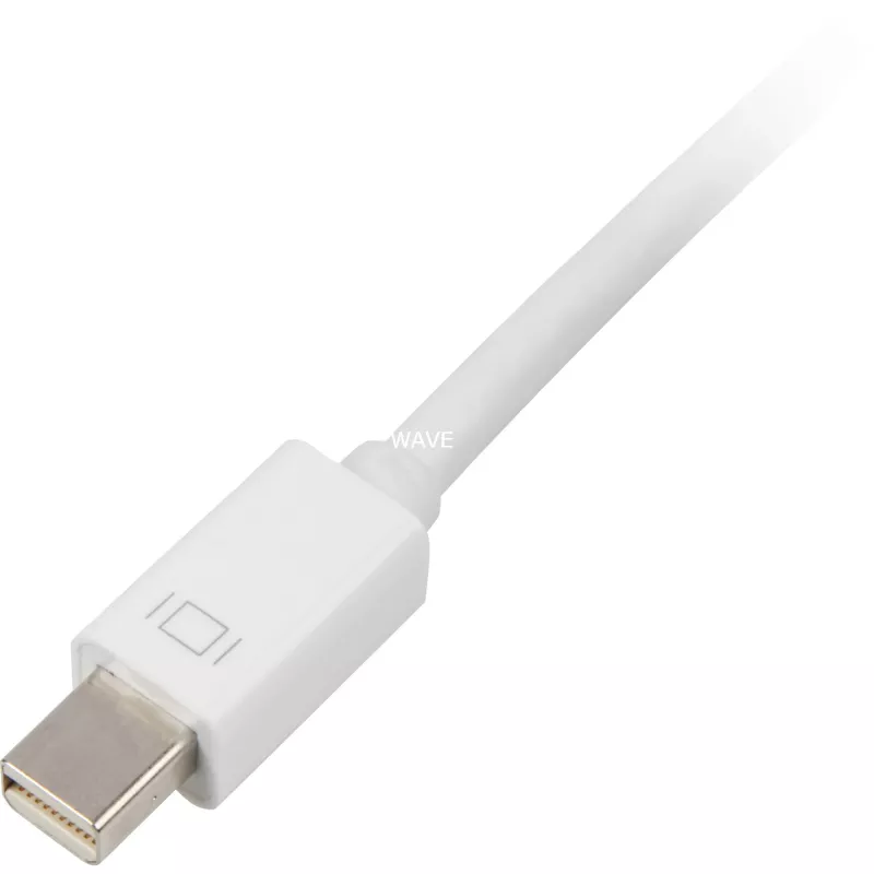 Sharkoon kaapeliadapteri Mini DisplayPort -> DVI 15 cm valkoinen