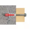 fischer tappi DUOPOWER 10x50 BigBox vaaleanharmaa/punainen 210 kpl uudelleensuljettava (570550)