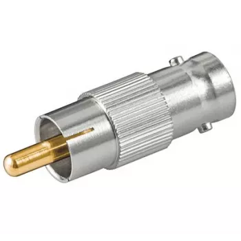 Microconnect BNCRCAADAPTOR kaapelisovitin RCA BNC hopea