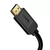 Baseus 2x HDMI 2.0 4K 60Hz kaapeli, 3D, HDR, 18 Gbit/s, 5 m (musta)