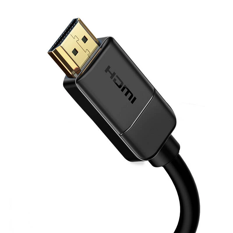 Baseus 2x HDMI 2.0 4K 60Hz kaapeli, 3D, HDR, 18 Gbit/s, 5 m (musta)