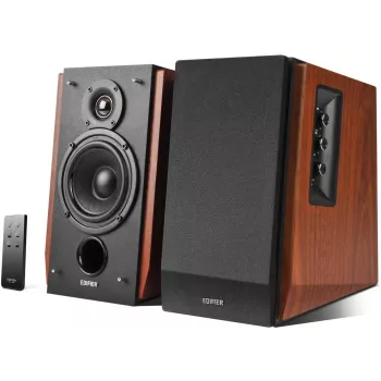 Edifier R1700BTS - kaiuttimet - hyllykaiuttimet - langaton - Bluetooth - 66 wattia (yhteensä) (R1700BTS WOOD)