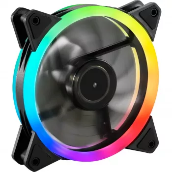 SHARKOON Shark Blades PWM ARGB 120 mm kotelotuuletin – musta