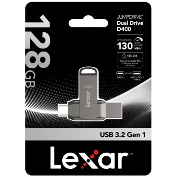 USB-muistitikku Lexar 128 GB USB Type-C LJDD400128G-BNQNG