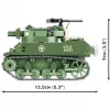 COBI-palikat H.M.C M8 Scott 525 osaa toinen maailmansota