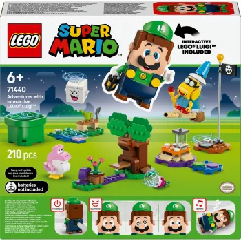 Rakennussarja LEGO 71440 Super Mario interaktiivinen LEGO Luigi -figuurisetti