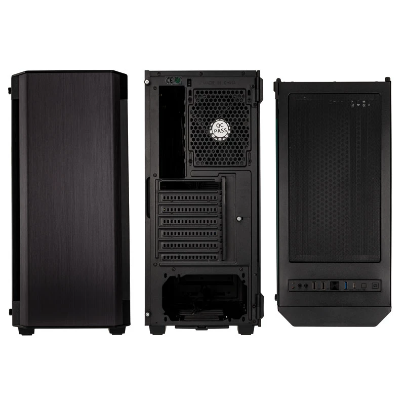 Tietokonekotelo Kolink Refine RGB Mid Tower musta