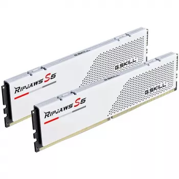 DIMM 64 GB DDR5-6000 (2x 32 GB) Dual-kit, muisti F5-6000J2836G32GX2-RS5W, Ripjaws S5, INTEL XMP