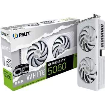 Palit GeForce RTX 5060 White OC 8GB GDDR7 näytönohjain