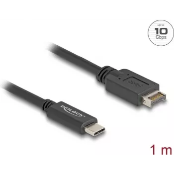DeLOCK USB-kaapeli USB Type-E Key A 20-napainen pistoke USB Type-C -pistokkeeseen 1 m