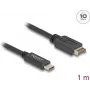 DeLOCK USB-kaapeli USB Type-E Key A 20-napainen pistoke USB Type-C -pistokkeeseen 1 m