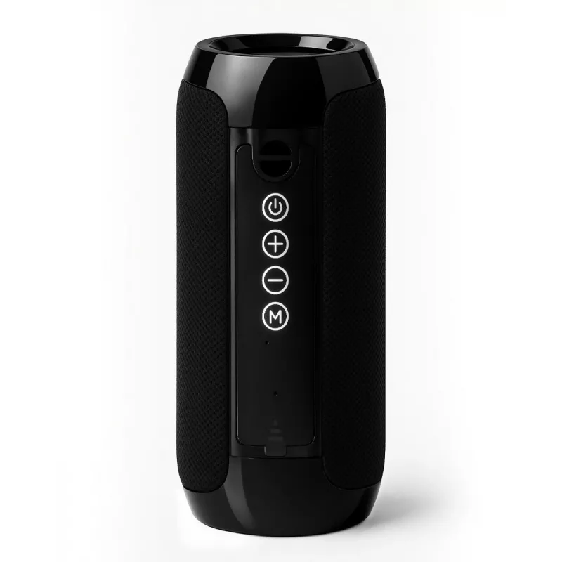 Kannettava Bluetooth-stereokaiutin SQUEAK SQ1008 — 14W RMS, Bluetooth 5.3, 1200 mAh, IPX4, FM, LED, AUX, USB