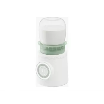 Pullonlämmitin Momcozy MW003-WH12BA-A — akku 80W, kosketusohjaus, vihreä/läpinäkyvä/valkoinen