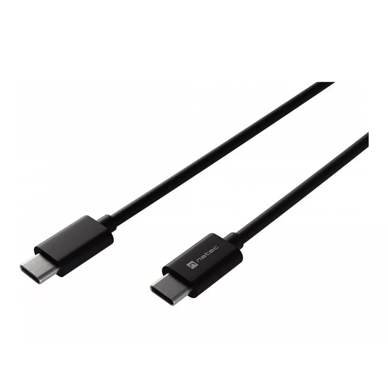 USB-C–USB-C-kaapeli NATEC NKA-2146, 1 m, musta
