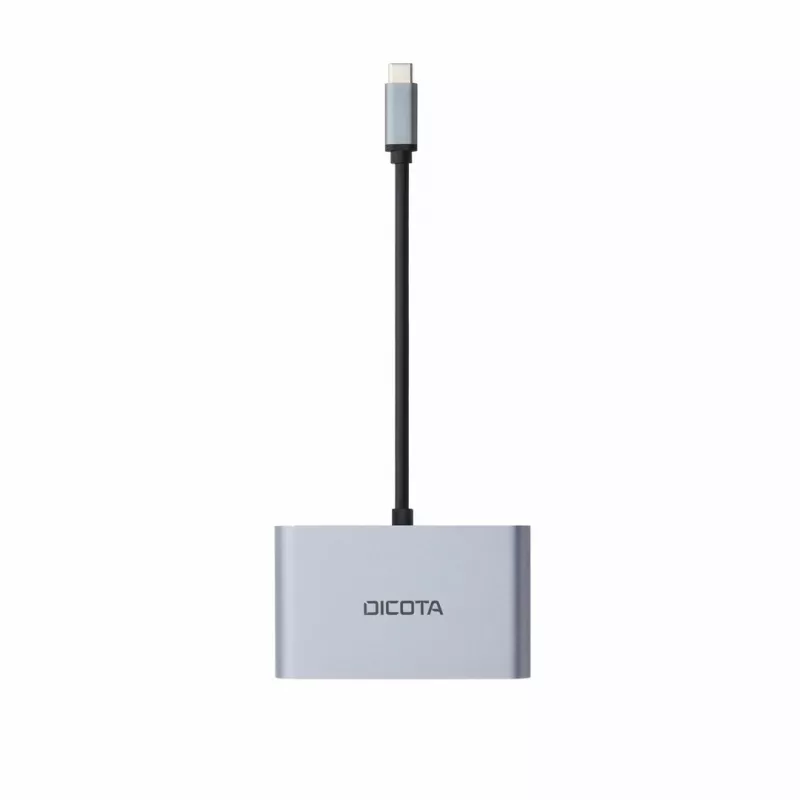 DICOTA D32064 telakointiasema tablet/älypuhelin/kannettava tietokone hopea