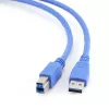 Gembird - USB-kaapeli - USB Type-A (uros) USB Type-B (uros) - USB 3.0 - 1,8 m - valettu - sininen