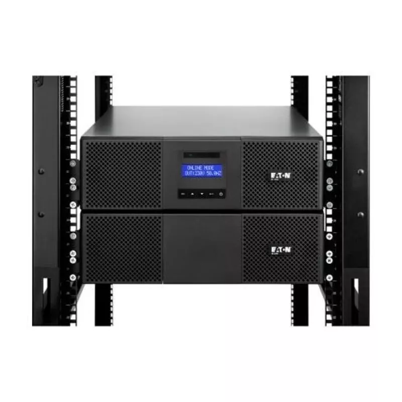 Keskeytymätön virransyöttö EATON 9E 11000i Rack 6U, 11000 VA, räkkiasennettava