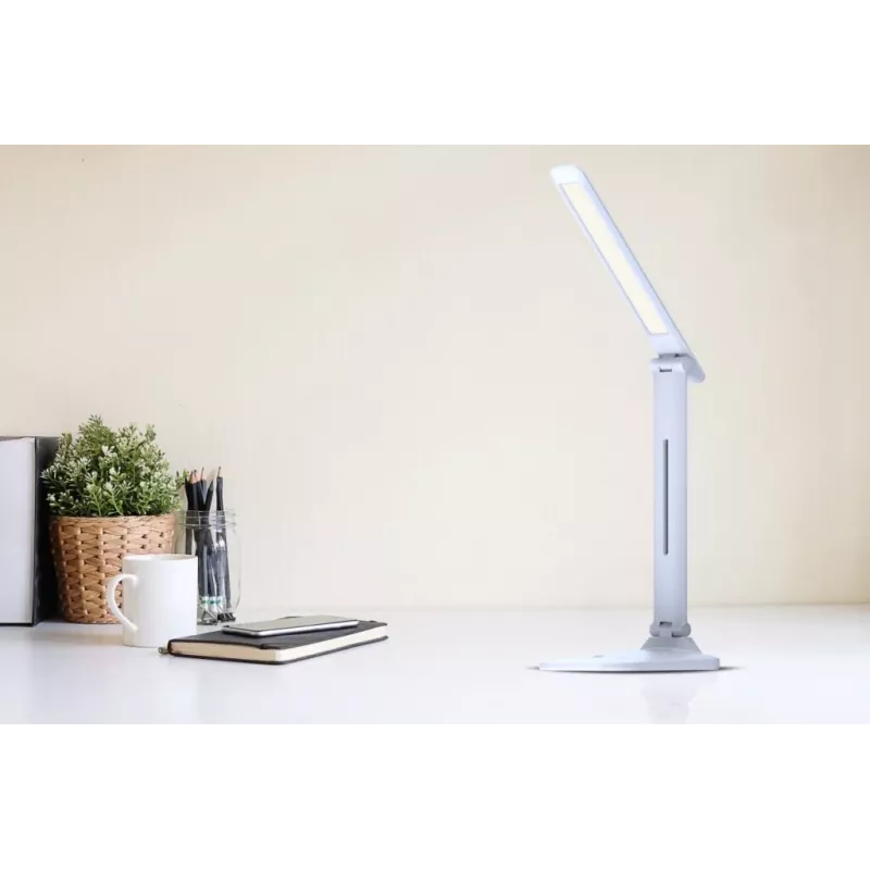 Pöytävalaisin Hawk HW-LAMP01 valkoinen LED säädettävä kirkkaus, säädettävä varsi